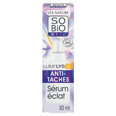 SO'BIO ETIC Sérum éclat AntiTache Lumilys, 30ml