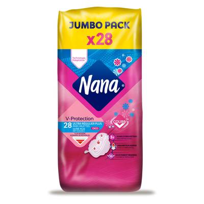 Nana Serviettes hygiéniques Ultra normal plus, 28 pièces