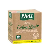 Nett Tampon 100% Coton BIO Normal avec applicateur, 16 tampons