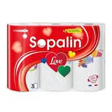 Sopalin Essuie tout Love, 3 pièces