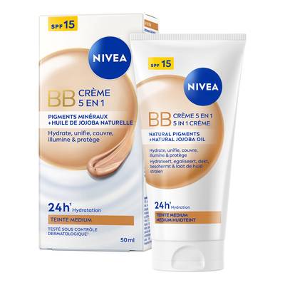 Nivea BB Crème de teint 6 en 1 Medium, 50ml