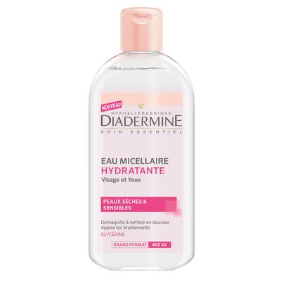 Diadermine Eau micellaire Hydratante Visage, 400ml