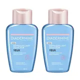 Diadermine Démaquillant yeux douceur pour tous types de peaux, Lot de 2x125ml