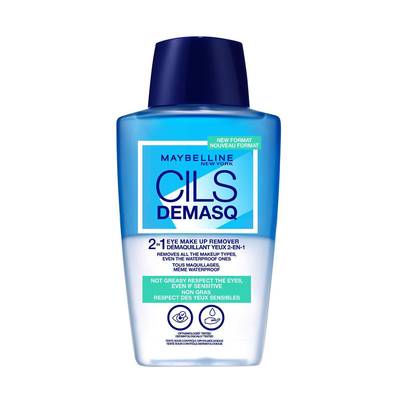 Maybelline New York Démaquillant Yeux Express Bi-phase, 150ml
