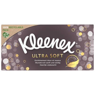 Kleenex Mouchoirs boite ultra soft, 64 mouchoirs