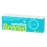 RENOVA Paquets de mouchoirs sensitive blanc 4 épaisseurs, 18 étuis mouchoir