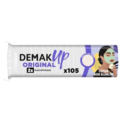 Demak Up Disques à démaquiller Original, 105  pièces