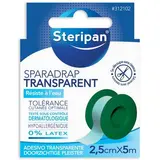 Steripan Sparadraps transparents 5m x 2.5cm