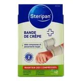 Steripan Bande de crêpe 4mx7cm, 2 bandes