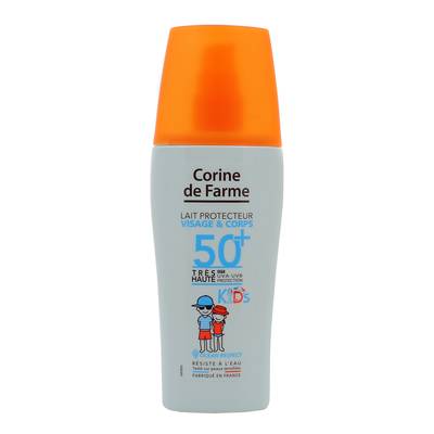 Corine de Farme Crème Solaire Lait Visage Et Corps Spf50+ Kids, 150ml