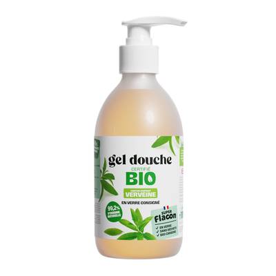 Super Flacon Gel Douche BIO Verveine, 500ml