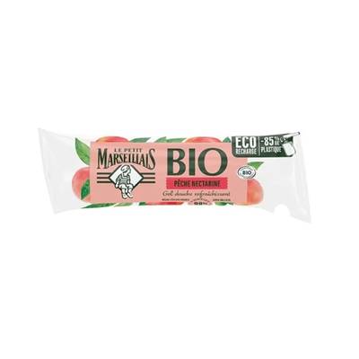 Le Petit Marseillais Eco-recharge Gel Douche Bio Pêche Nectarine, 250ml