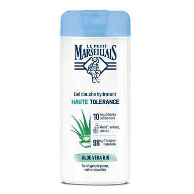 Le Petit Marseillais Gel douche Hydratant Haute Tolérance Aloe Vera, 400ml