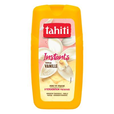 Tahiti Huile de douche Hydratation Vanille, 250ml