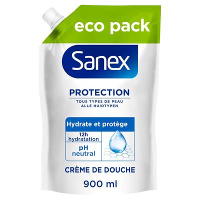 Sanex Crème de douche Protection, 900ml
