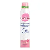 Cadum Déodorant spray Argil Protect Fraîcheur Pivoine 48H, 200ml