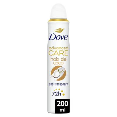 Dove Déodorant spray Anti-transpirant Coco Jasmin, 200ml