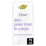 Dove Déodorant stick 0% Alcool Lavande et Camomille, 75ml