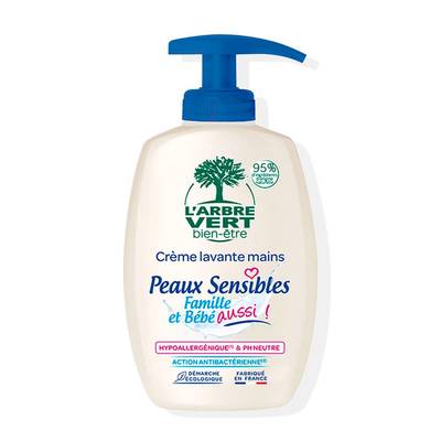 L'Arbre Vert Bien-Etre Crème lavante mains hydratante, 300ml