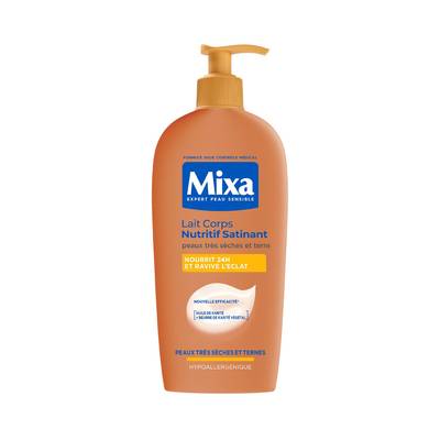Mixa Lait Corps Nutritif Satinant, 400ml