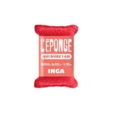 Inga Éponges lavante rouge, 1 éponge