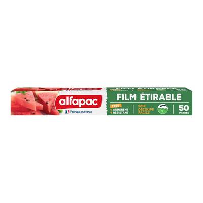 Alfapac Film alimentaire étirable, 50 m