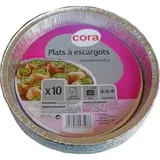 Cora Plat à escargots en Aluminium, 10 pièces