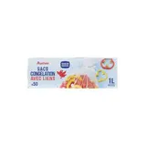 Auchan Sac de congélation lien 1L, 50 pièces