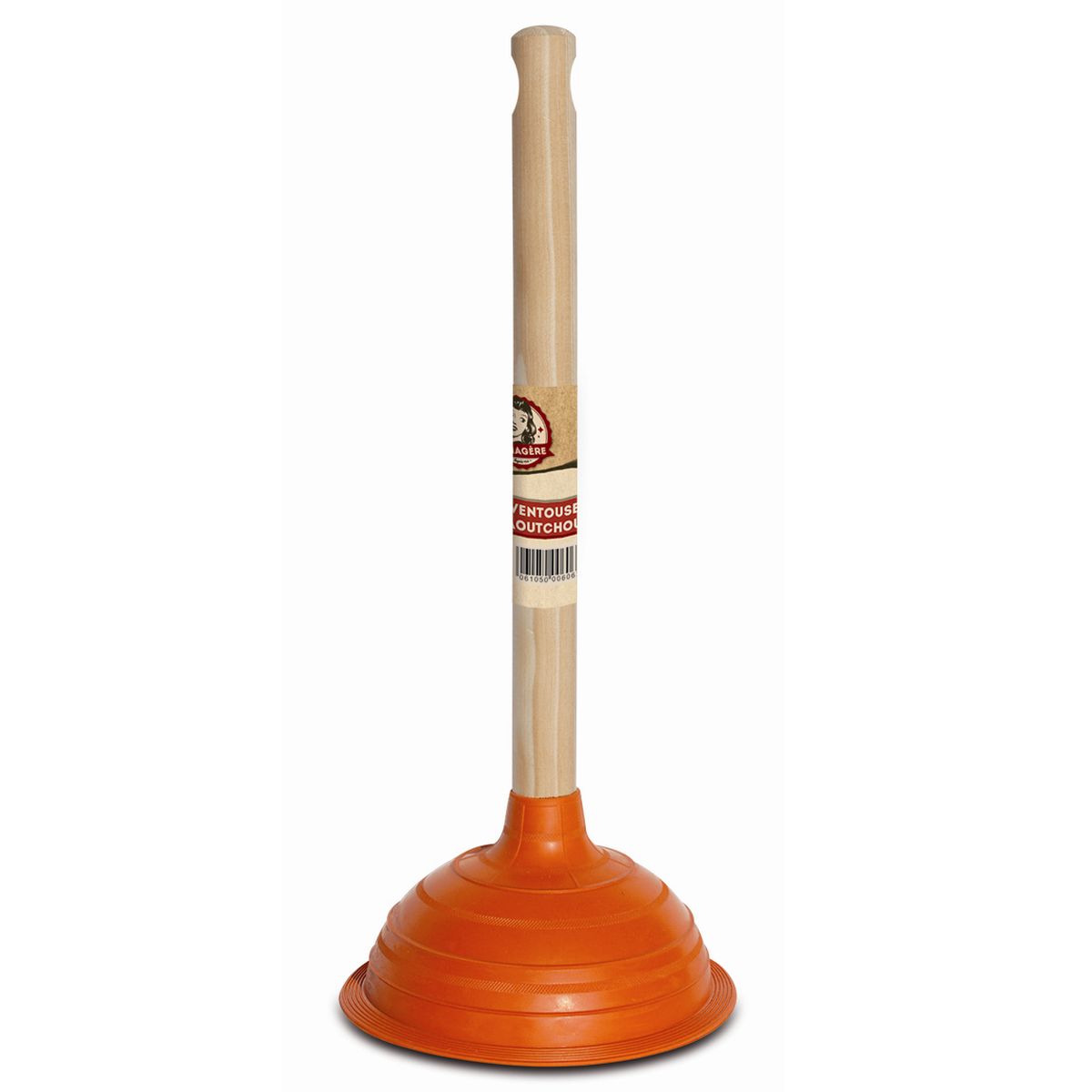La Ménagère Ventouse caoutchouc, 15 cm