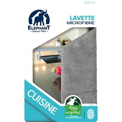 Elephant Lavette microfibre multi-usage, 30x30cm