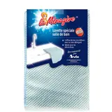 Ménatex Lavette microfibre spéciale salle de bains, 31 X 32 cm