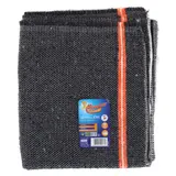 Ménatex Serpillère en fibres recyclées Black Edition, 45 x 100 cm