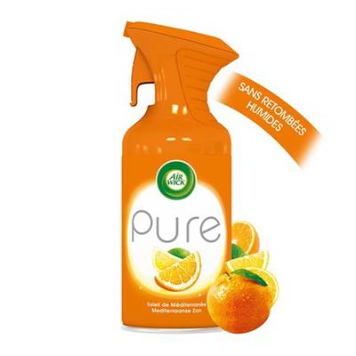 Air Wick Désodorisant pure d'Air soleil de méditerranée, 250ml