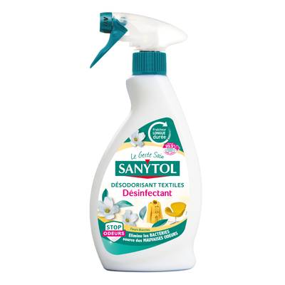 Sanytol Désodorisant désinfectant spécial textiles, 500ml