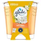Glade Bougie Anti Tabac aux huiles essentielles, 1 bougie