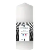 Ambiances Devineau Bougie cylindrique blanche, 70 h