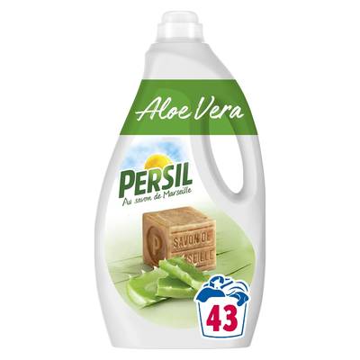 Persil Lessive Liquide Savon Marseille Aloé Vera, 1,806L