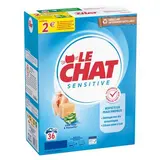 Le Chat Lessive en poudre sensitive, 2,35kg