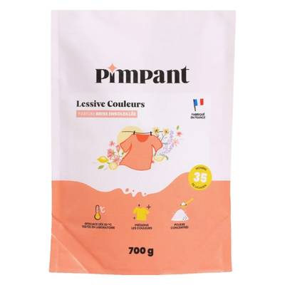 Pimpant Lessive couleur en poudre, 700g
