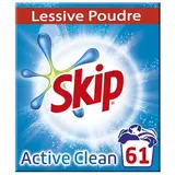 Skip Lessive en poudre Active Clean 61 lavages, 4kg