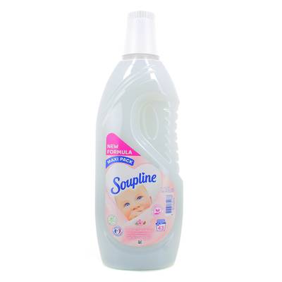 Soupline Adoucissant hyppoallergénique au lait d'amande douce, 2,25L