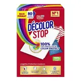 Decolor stop Lingettes anti décoloration Protection Couleurs, 80 lingettes