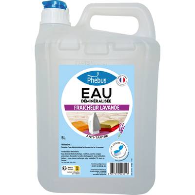Phébus Eau déminéralisée à la lavande, 5L