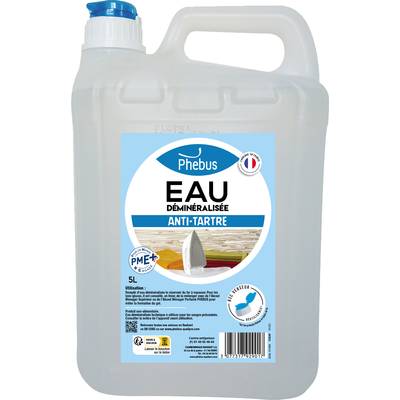 Phébus Eau déminéralisée anti-tartre, 5L