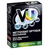 Vu Lingettes Nettoyant Optique Verres, 20 pièces