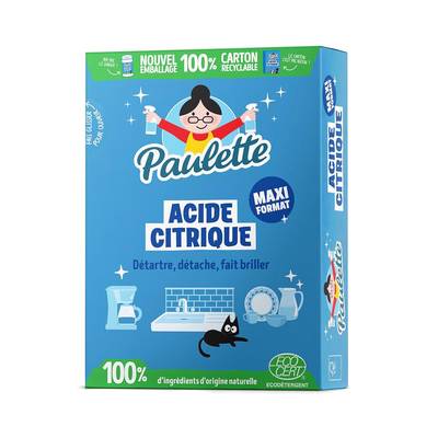 Paulette Acide citrique, 800g