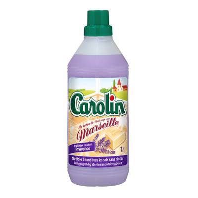 Carolin Nettoyant sols au savon de Marseille fraîcheur provence, 1L