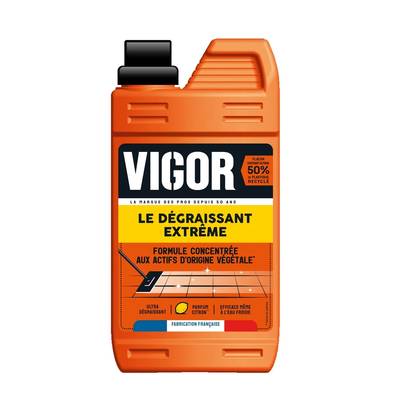 Vigor Nettoyant Ménager Dégraissant Extrême, 1L
