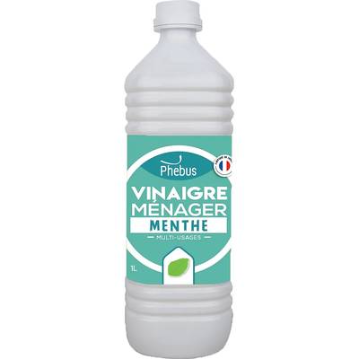Phébus Vinaigre ménager menthe Mlti-Usages 9,5°, 1L