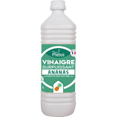 Phébus Vinaigre de nettoyage senteur ananas 9,5°, 1L